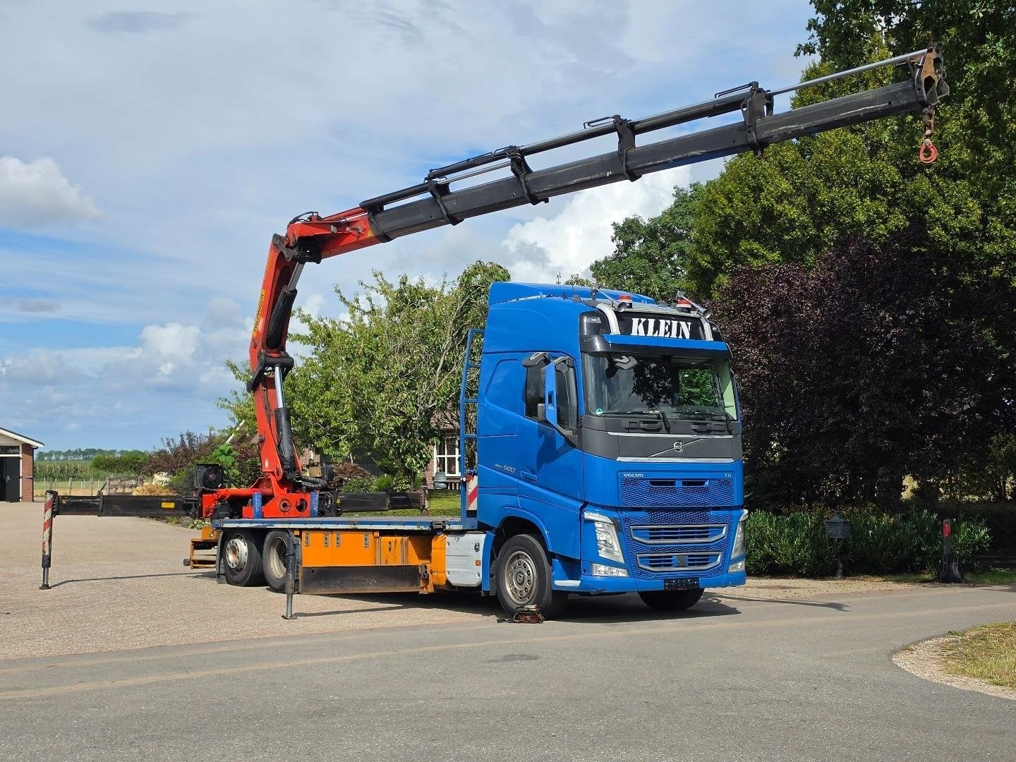 Volvo FH 500 6x2 ! PALFINGER 42TM ! TÉLÉCOMMANDE RADIO ! 2, Euro 6, Entreprise, Diesel, Automatique