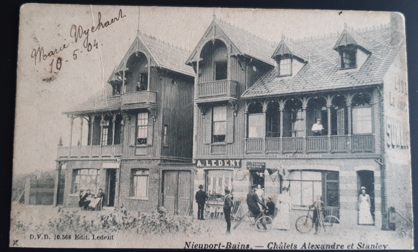 Nieuwpoort chalets Alexander et Stanley ZELDZAAM, Verzamelen, Ophalen of Verzenden