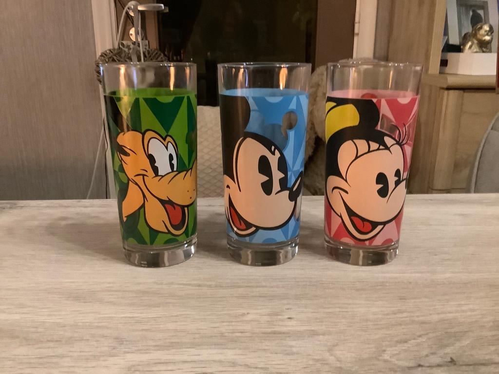 Set de verres à eau Disney Mickey Mouse & Friends, Collections, Disney, Neuf, Service, Mickey Mouse, Enlèvement ou Envoi