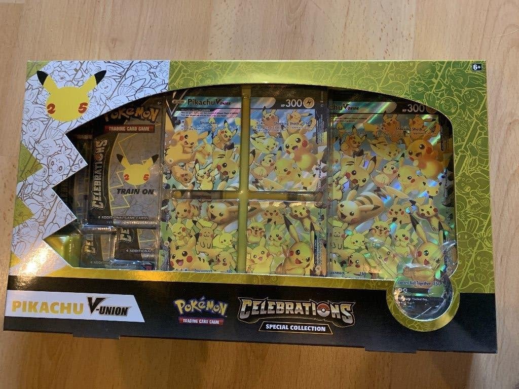 Pokémon Pikachu V-union 25th celebrations box, Enlèvement ou Envoi, Neuf, Booster box