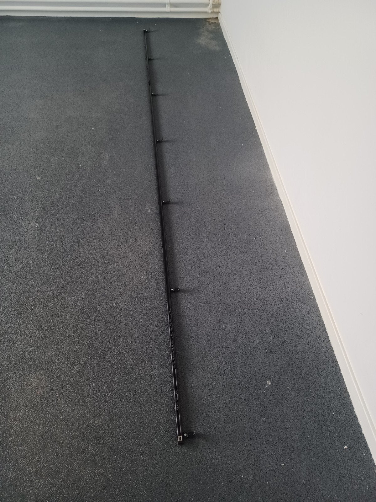 2x gordijnrail zwart NIEUW, Huis en Inrichting, Ophalen, Zwart, Metaal, Nieuw