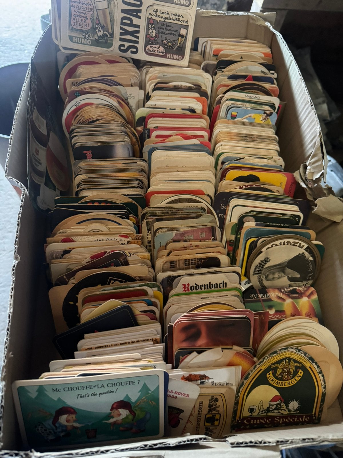 Bierkaartjes, Enlèvement, Utilisé, Sous-bock
