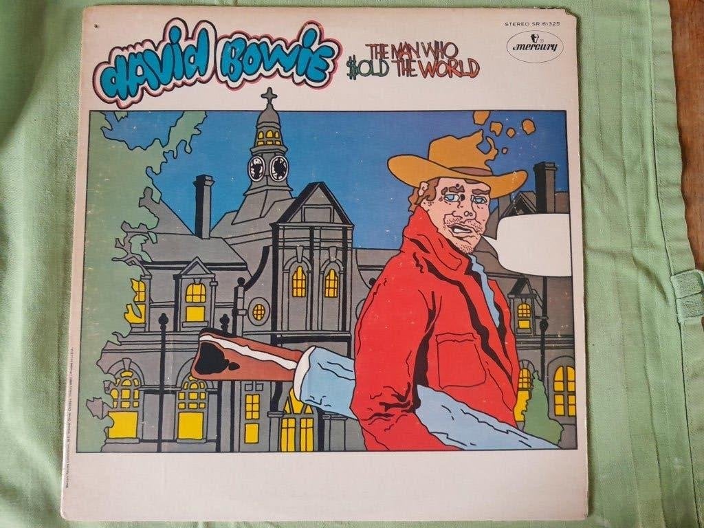 LP David Bowie, Gebruikt, 1970 - 1979, 12 inch, Poprock