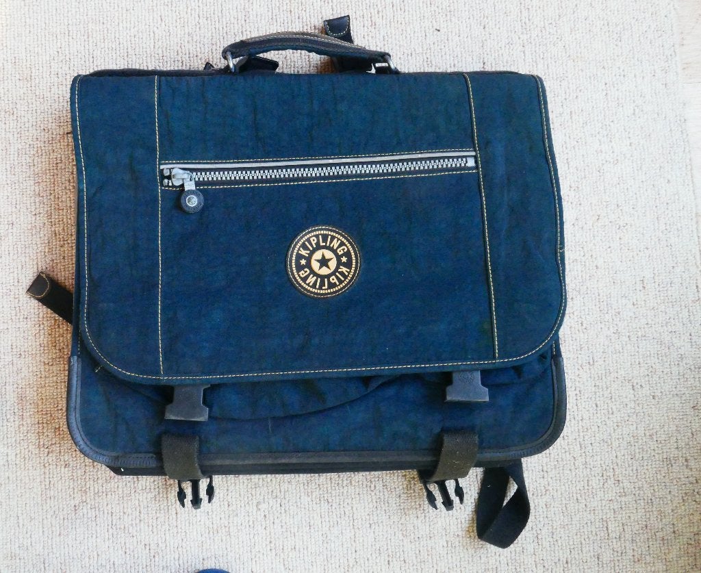 Grand cartable Kipling, Bijoux, Sacs & Beauté, 30 à 40 cm, Comme neuf, Enlèvement, Sac à dos