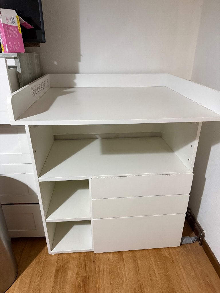 Table à langer IKEA Smastad, Ophalen, Gebruikt