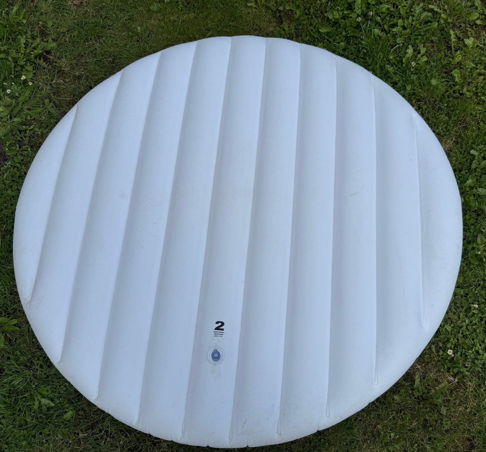 Coussin et couverture pour jacuzzi modèle Tahiti, Tuin en Terras, Ophalen, Gebruikt, Afdekzeil, Opblaasbaar