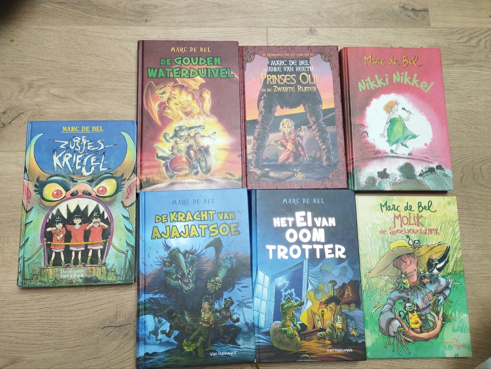 Marc De Bel boeken, Ophalen, Gelezen, Marc de Bel