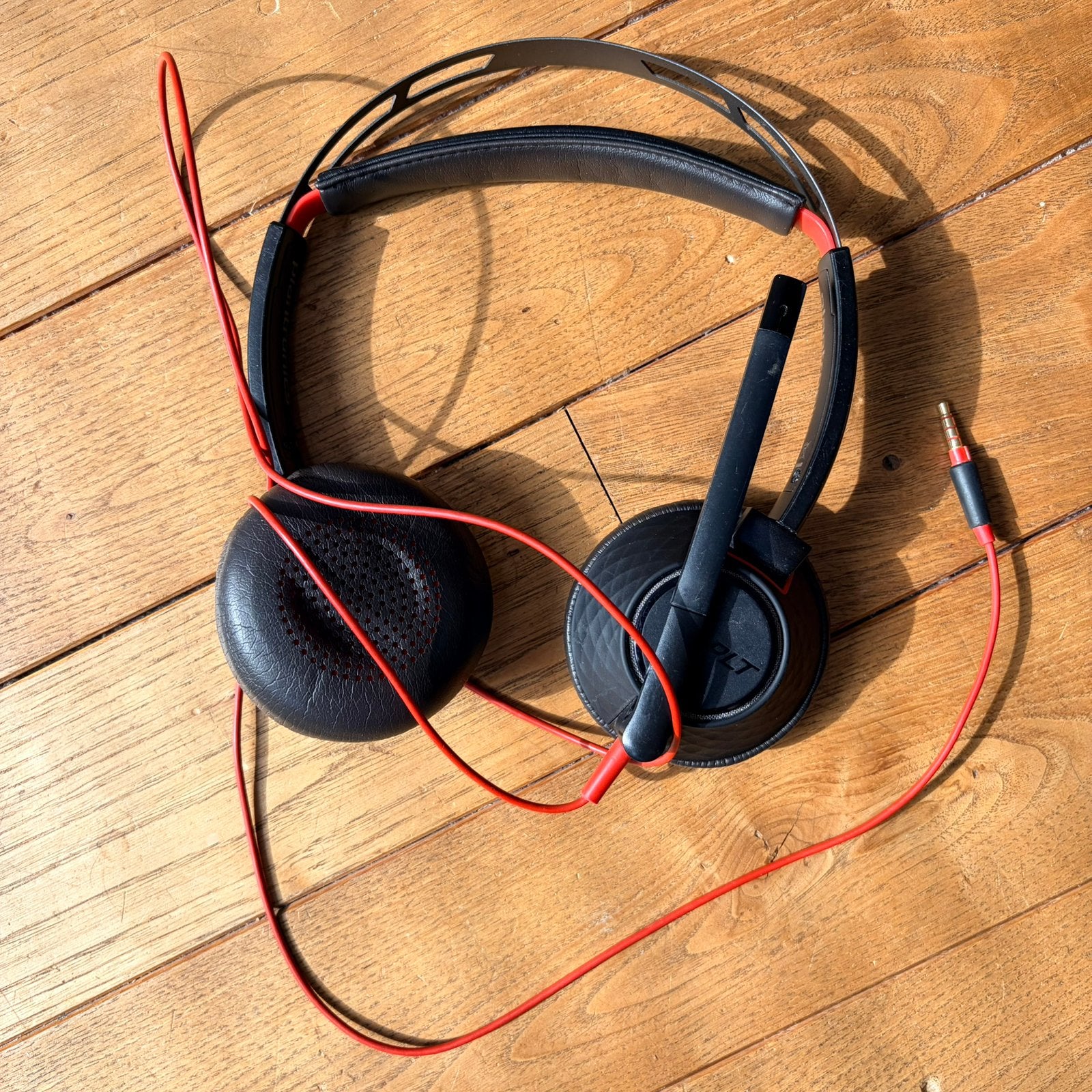 Casque flzire Plantronics, Informatique & Logiciels, Enlèvement ou Envoi, Microphone repliable, Comme neuf, Filaire