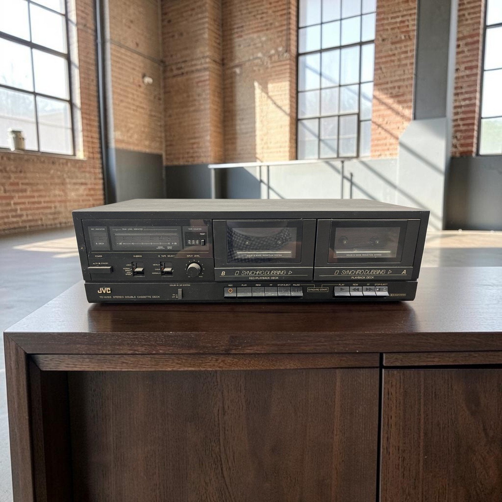 jvc casseterecorder, Antiek en Kunst, Antiek | Tv's en Audio, Ophalen