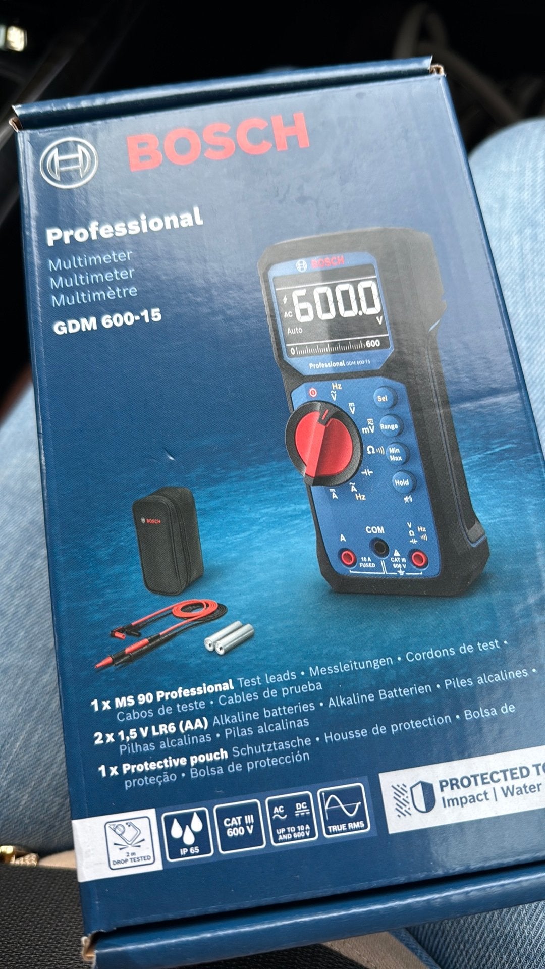 Multimètre Bosch Nouveau, Bricolage & Construction, Enlèvement, Neuf, Multimètre