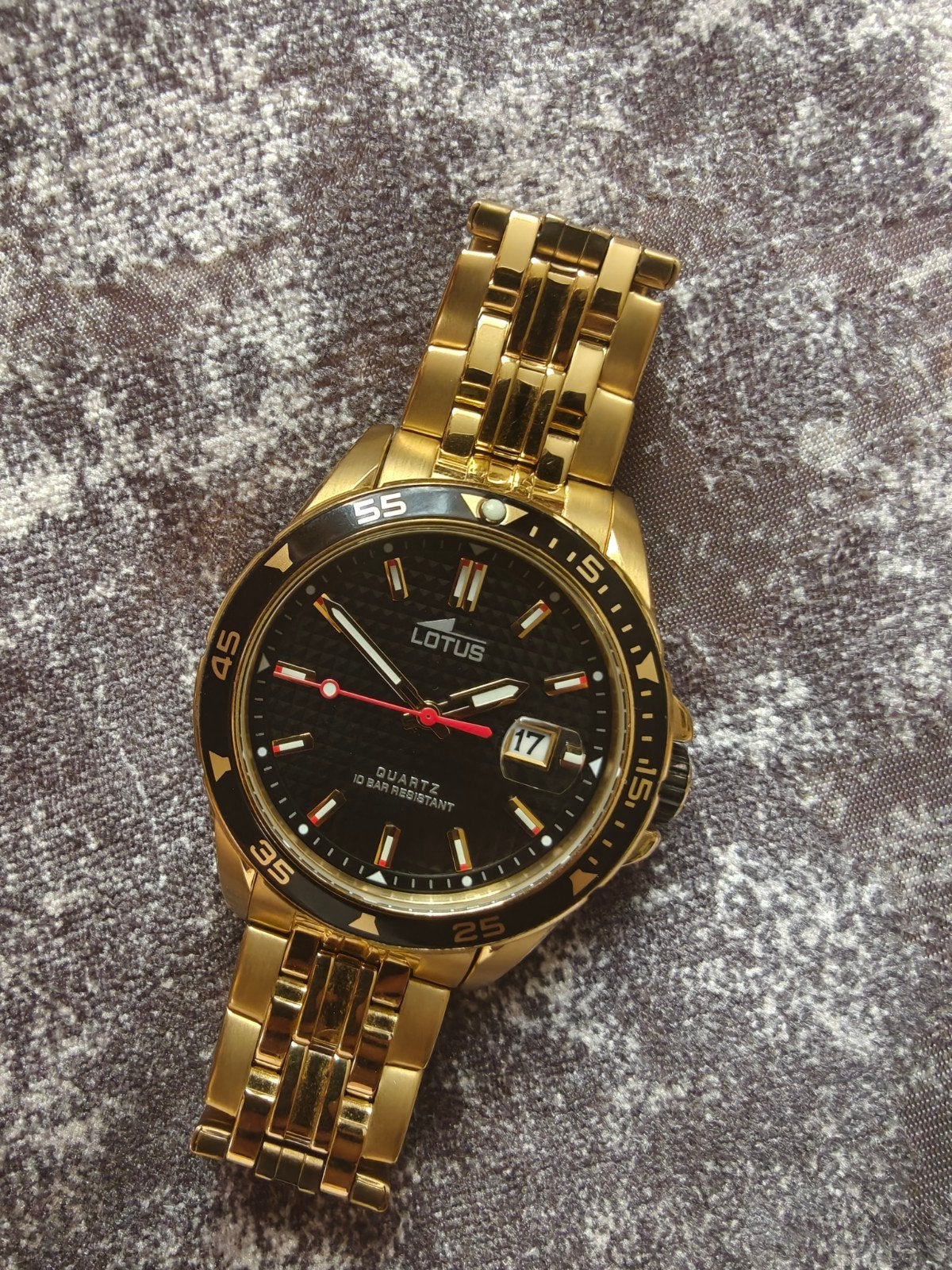Montre LOTUS pour homme, Enlèvement, Acier, Acier