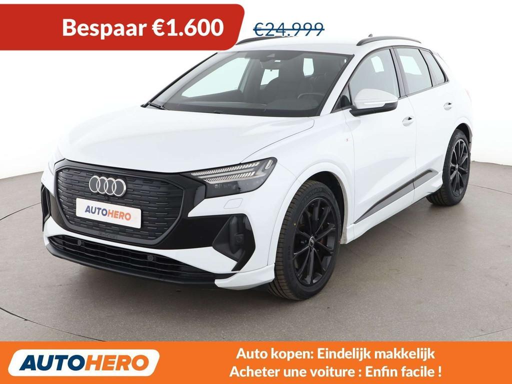 Audi Q4 e-tron 40 e-tron (bj 2021, automaat), Automaat, Achterwielaandrijving, Gebruikt, https://public.car-pass.be/vhr/338d8396-a1c9-4bcf-8130-af2cc56c08ce