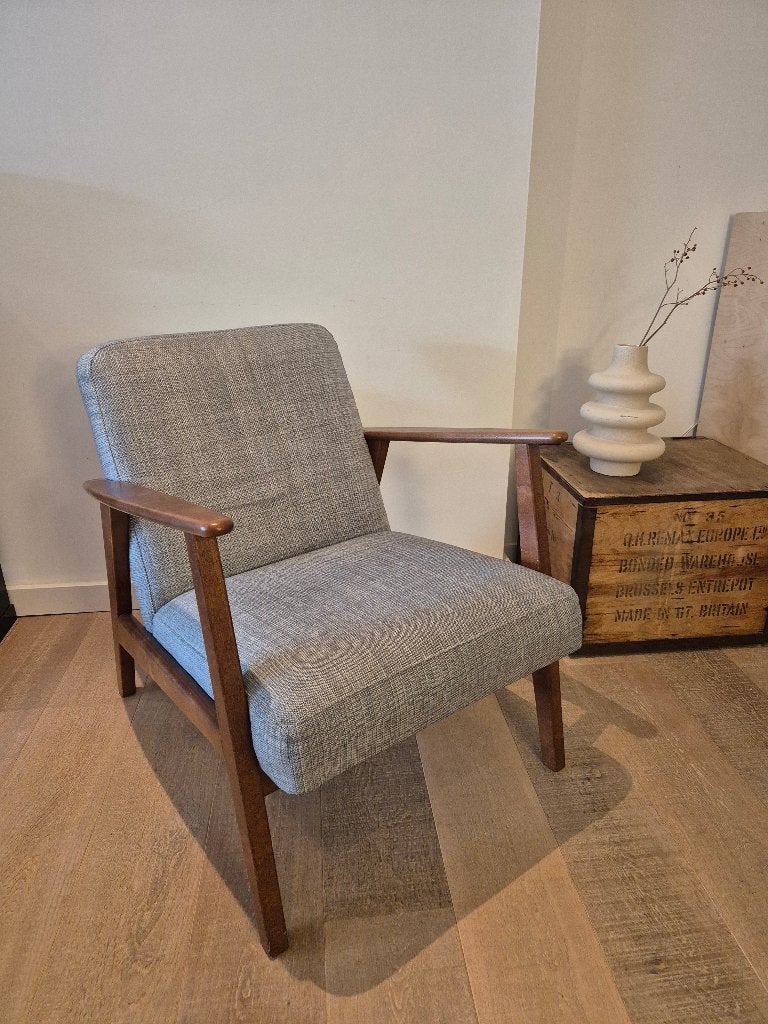 IKEA EKENÄSET lounge fauteuil, Ophalen, 75 tot 100 cm, Zo goed als nieuw, Stof