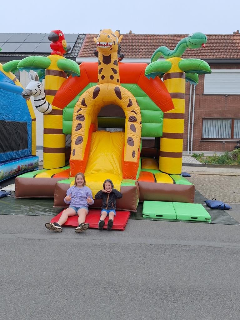 Springkastelen te huur, Enlèvement