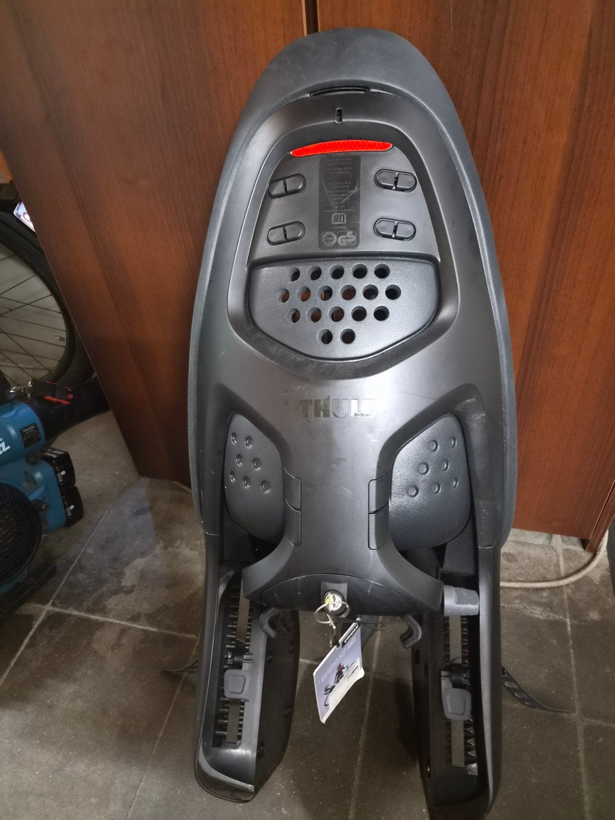 Thule fiets stoel, Ophalen