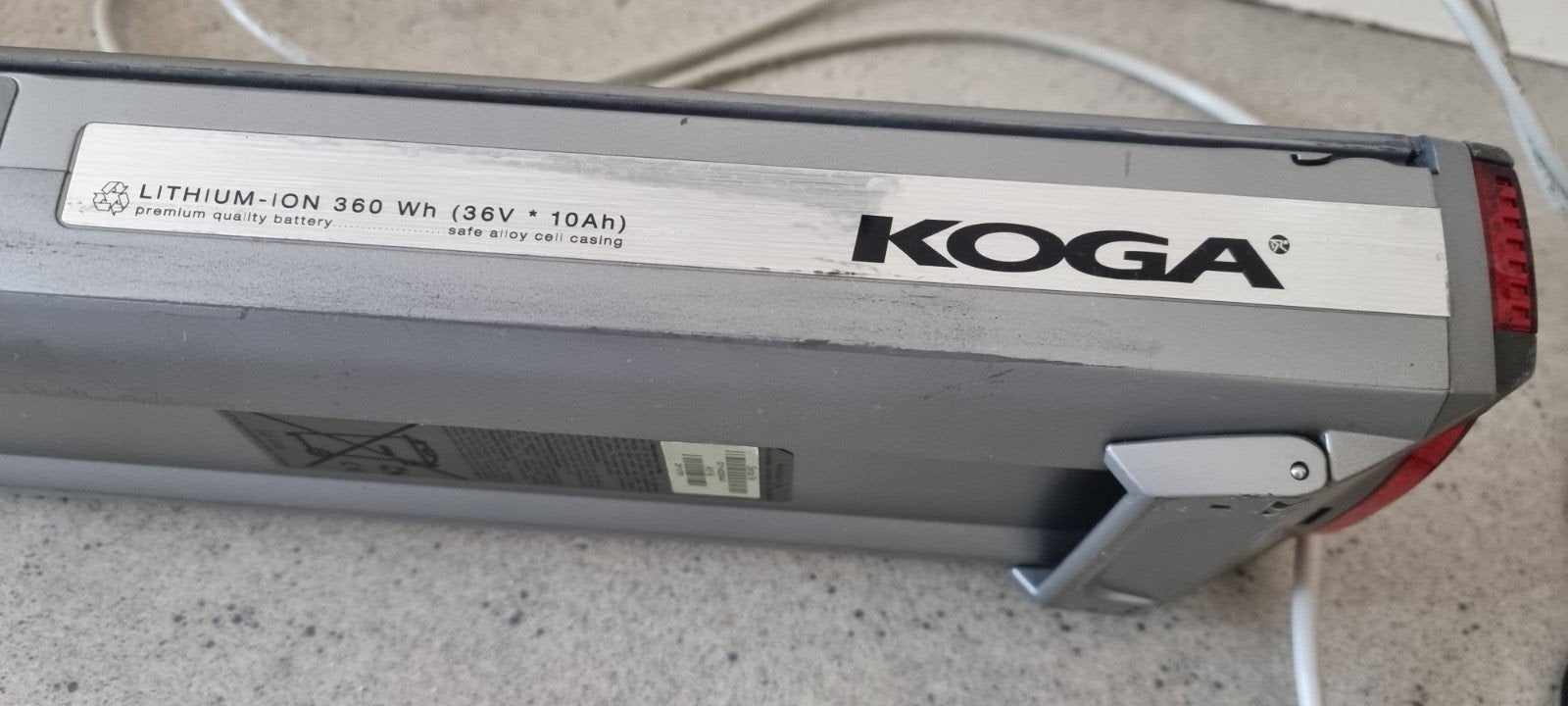 koga fiets batterij gezocht, Ophalen