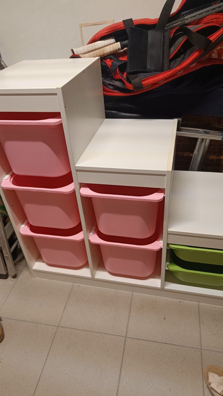 opbergkastje met bakken, Kinderen en Baby's, Ophalen, Kast