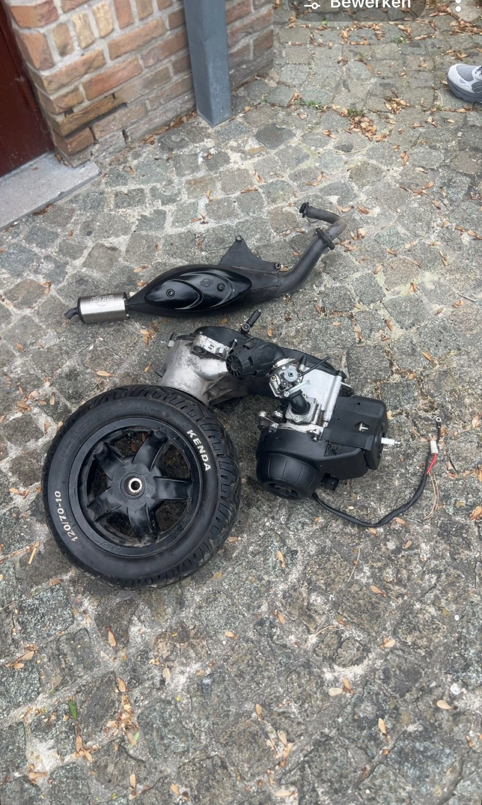 Zip blok 70cc, Fietsen en Brommers, Ophalen of Verzenden, Zo goed als nieuw, Zip