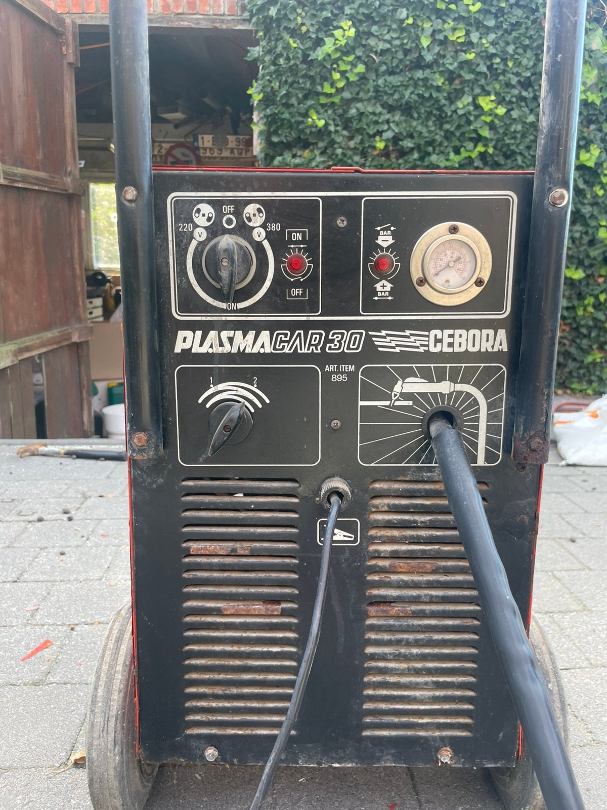 Plasma snijder, Ophalen, Zo goed als nieuw