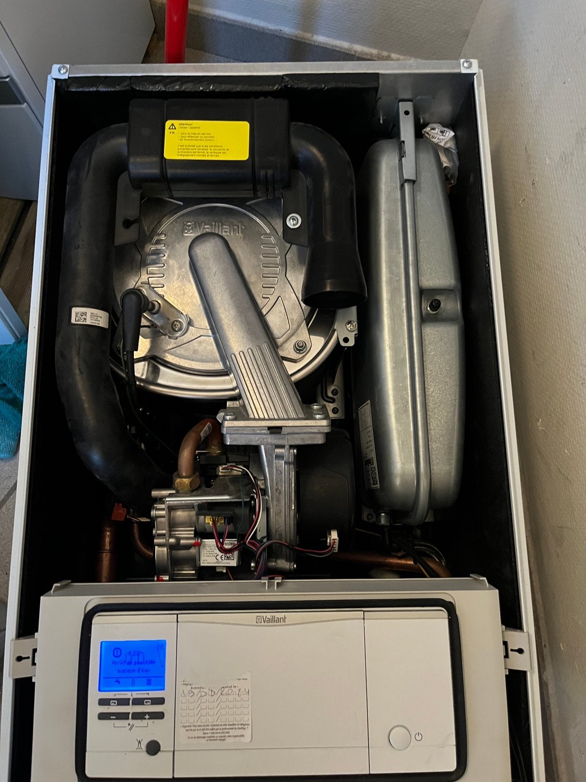 Chaudière à condensation Vaillant (Chauffage uniquement), Moins de 60 cm, Enlèvement, Utilisé, Haut rendement (HR)