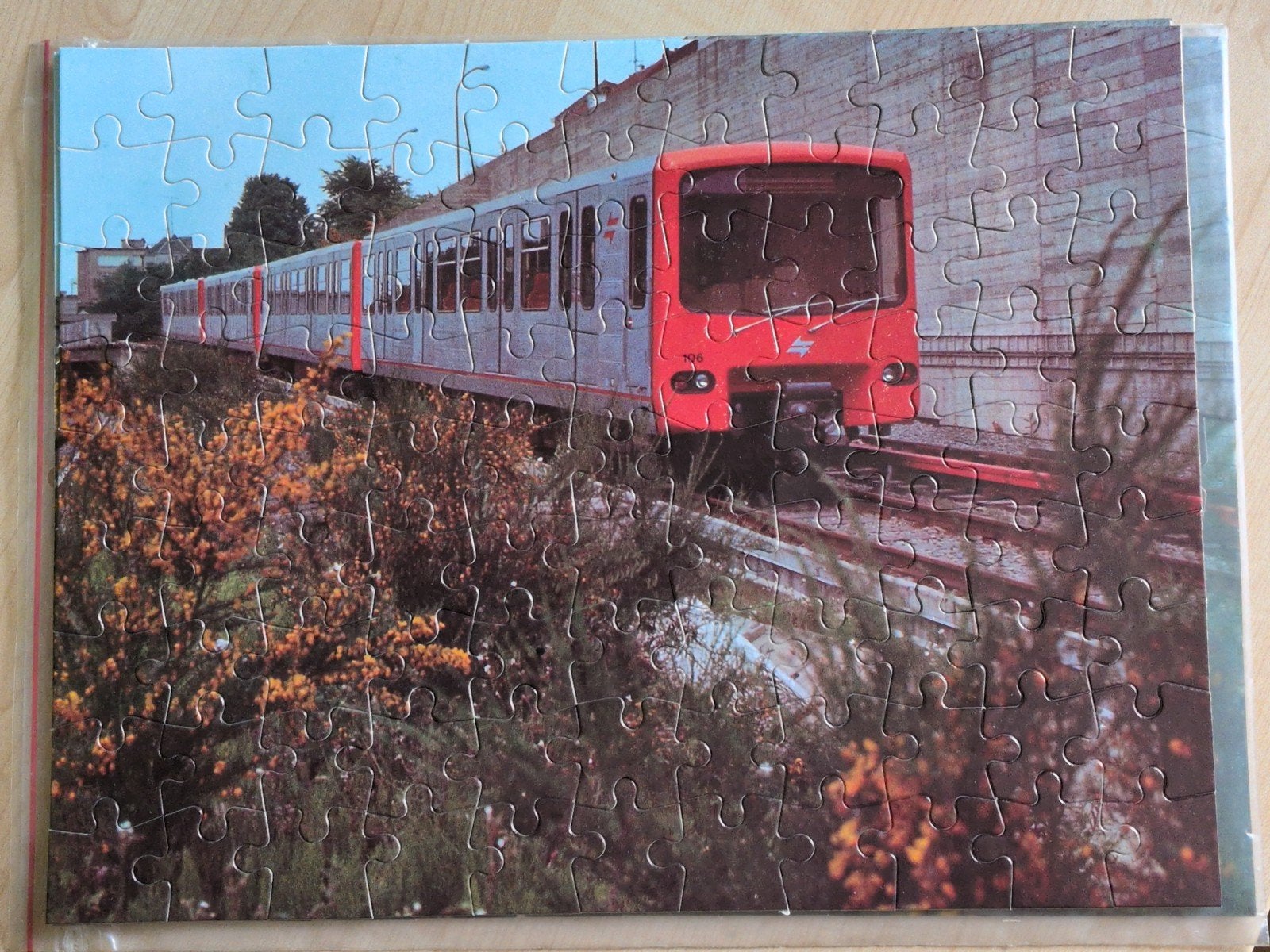 puzzle officiel de la STIB RAM metro, Verzamelen, Spoorwegen en Tram, Ophalen of Verzenden