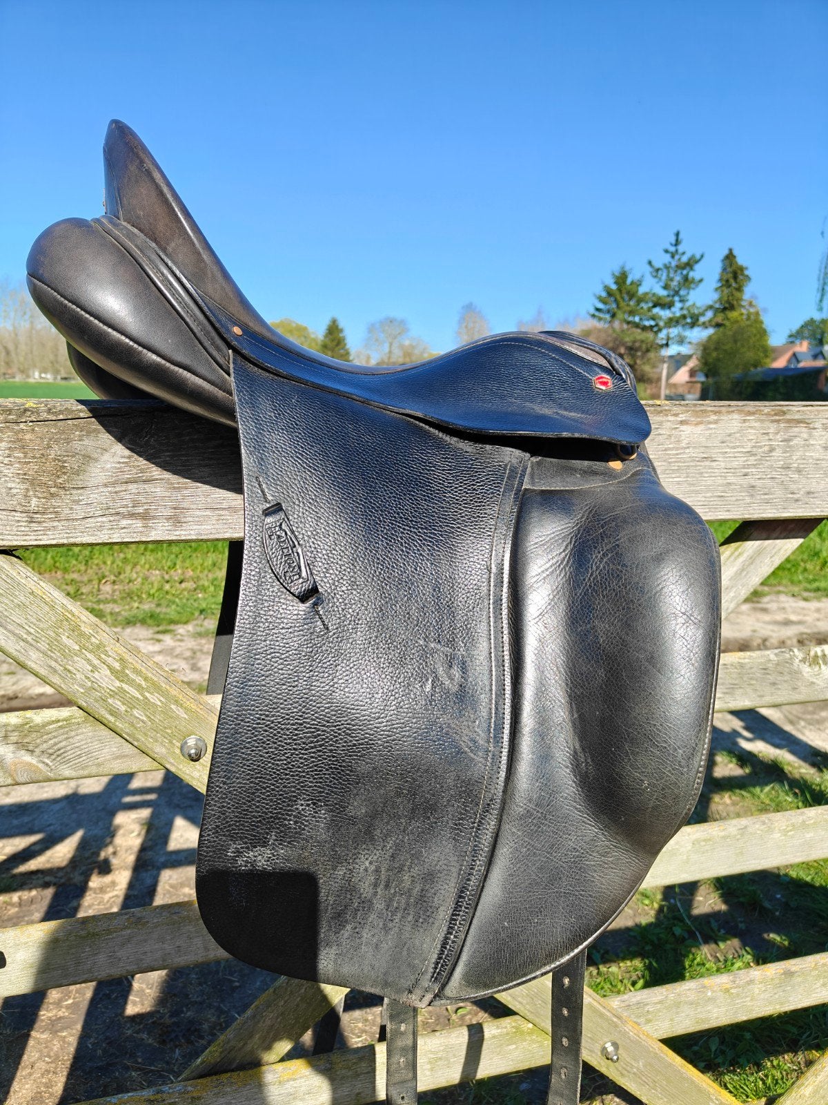 Albion SLK Ultima 17,5 inch, Animaux & Accessoires, Chevaux & Poneys | Selles, Enlèvement