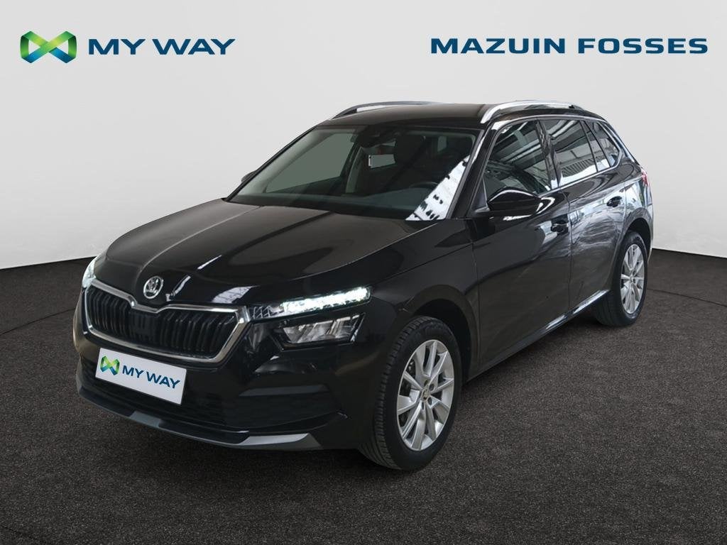 Skoda Kamiq Kamiq 1.0 TSI Clever DSG, Auto's, Automaat, Navigatiesysteem, Overige modellen, Zwart
