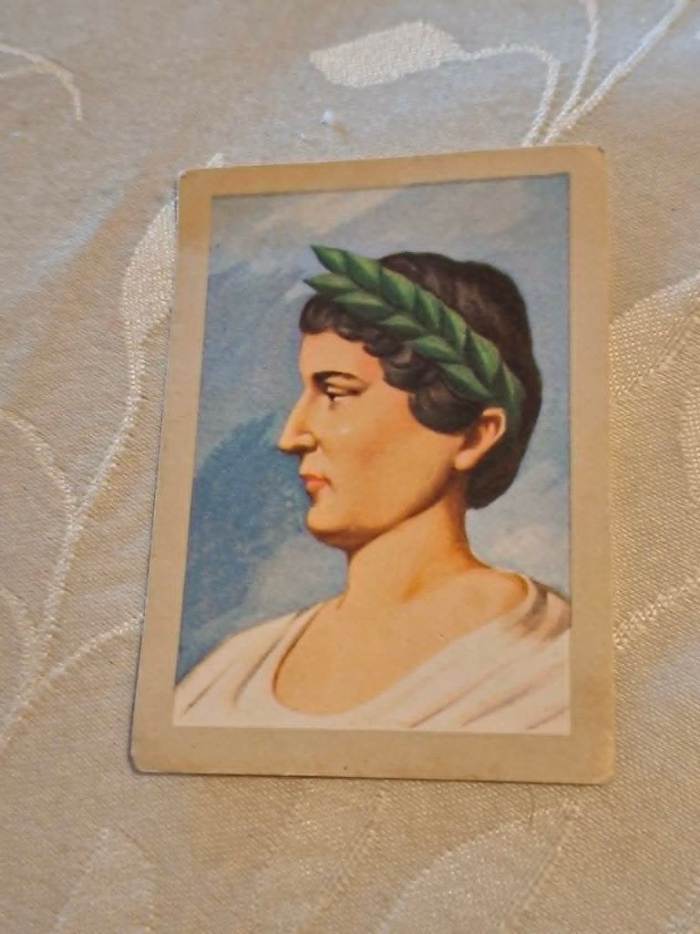 Prentje/Chromo : Agrippina de Jongere/Chocolade Jacques, Verzamelen, Gebruikt, Ophalen of Verzenden, Voor 1940, Prent