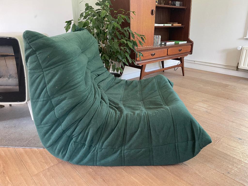 Groene zitzak, Huis en Inrichting, Zitzakken, Ophalen, Zo goed als nieuw, Zitzak