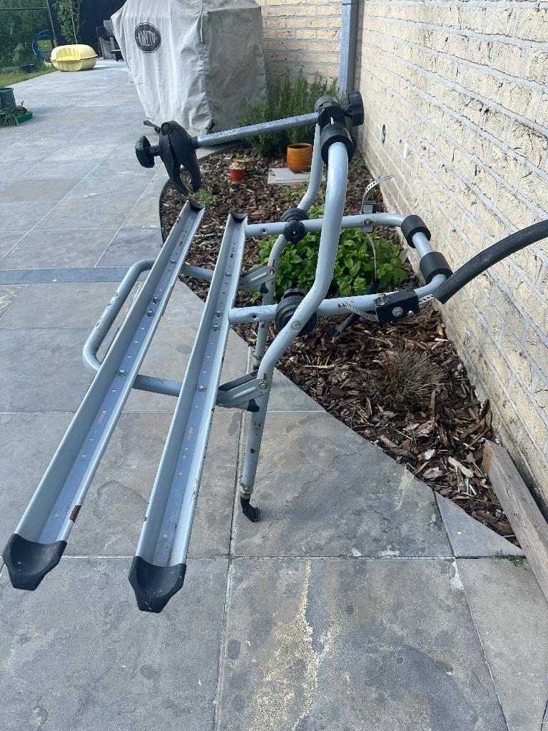 Kofferdeksel fietsendrager voor 2 fietsen, Auto diversen, Aanhangers en Bagagewagens, Ophalen, Gebruikt