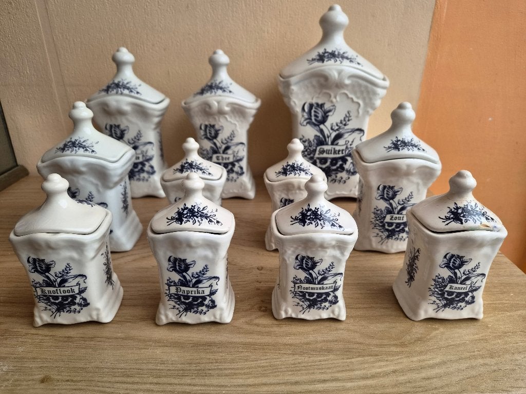 Pots à épices vintage Delfts, Enlèvement