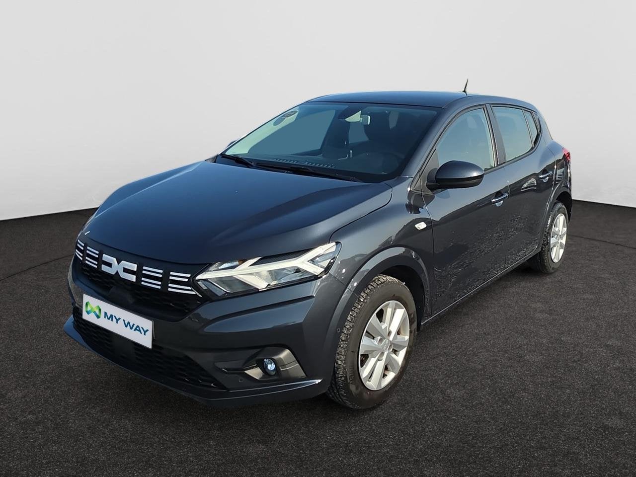Dacia Sandero Sandero 1.0 TCe Expression CVT, Automaat, Zwart, Berline, https://public.car-pass.be/vhr/4c8c30a8-0ea3-4c18-9bf7-ccea2c39f14c