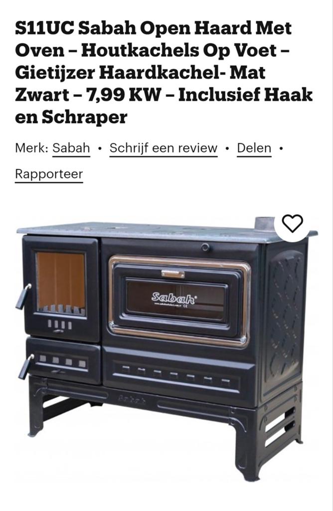 Houtkachel, Huis en Inrichting, Kachels, Ophalen