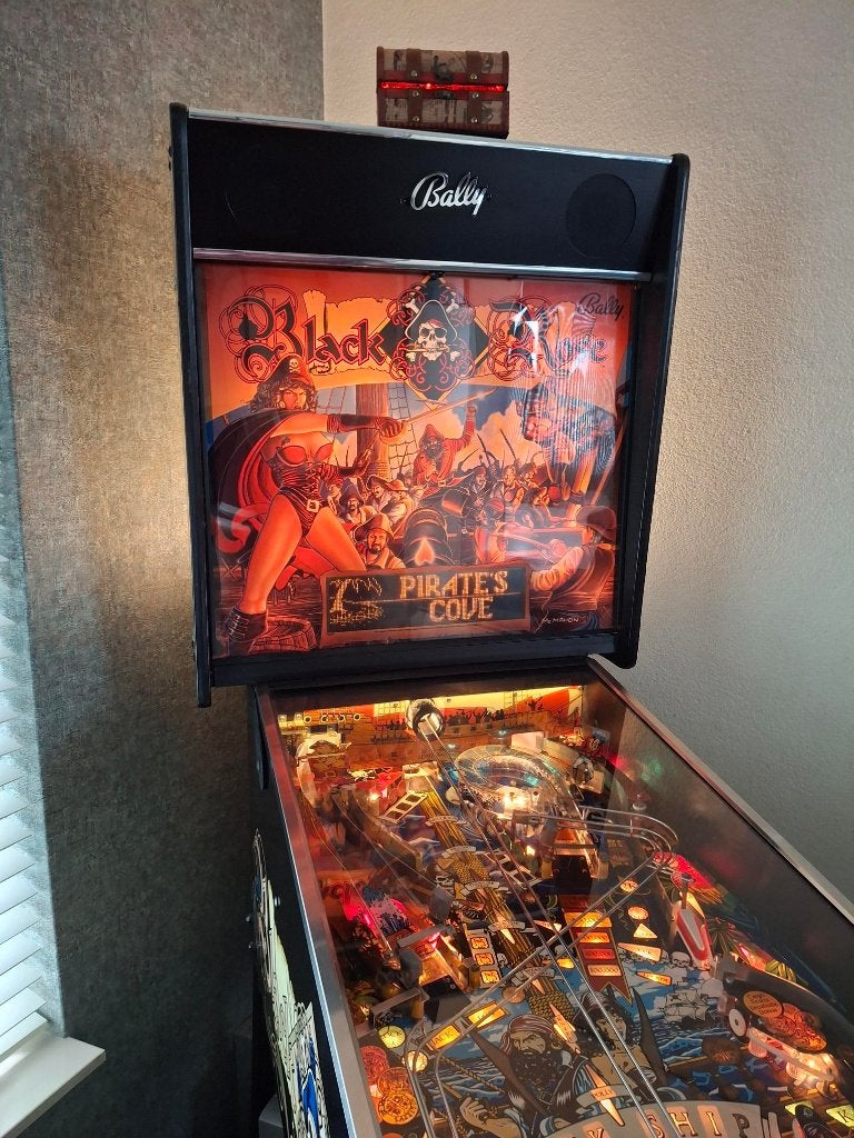flipperkast Bally Black Rose, Verzamelen, Automaten | Flipperkasten, Ophalen, Gebruikt, Bally, Dot-matrix