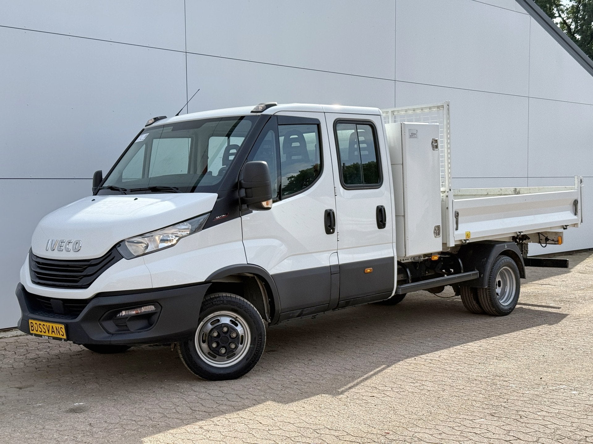 Iveco Daily 35C16 3.0 Dubbele Cabine Kipper Dubbellucht 3,5t, Autos, Camionnettes & Utilitaires, Cuir, 4 portes, Iveco, Boîte manuelle