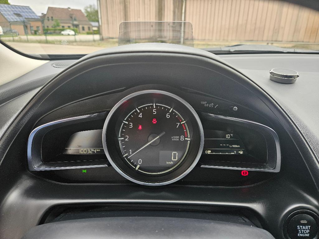 Mazda CX-3 2.0i SKY-G | Navi | Camera | Leder | Garantie, Auto's, Mazda, Voorwielaandrijving, 1998 cc, 4 cilinders, Zwart