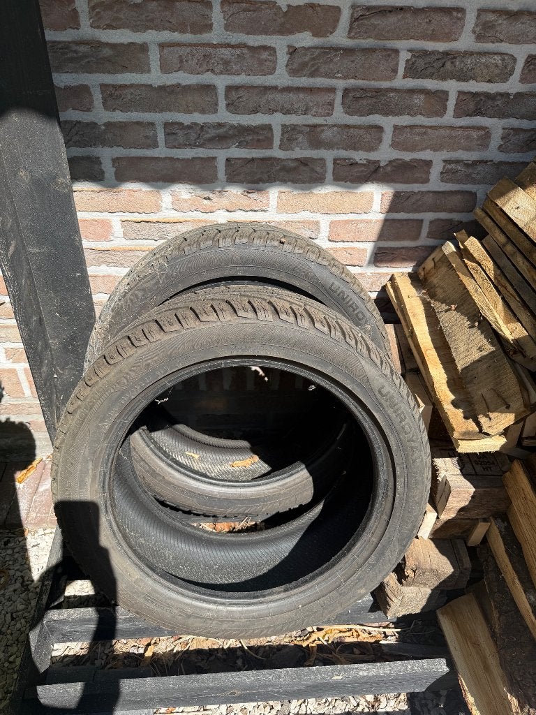 2 Winterbanden, Ophalen, Gebruikt, 17 inch, Winterbanden