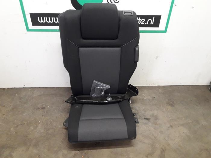 Stoel achter van een Opel Zafira B (Zafira B 05-), Auto-onderdelen, Interieur en Bekleding, Opel, Gebruikt, 3 maanden garantie