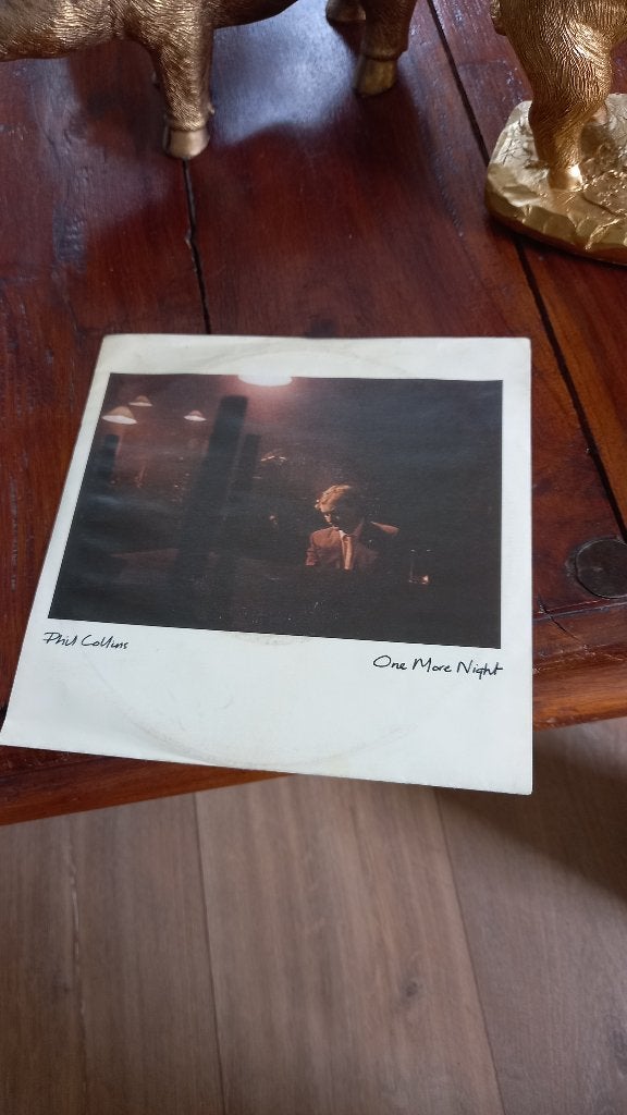 vinyl (45T) phil collins "on more night", Cd's en Dvd's, Ophalen, Zo goed als nieuw, Pop
