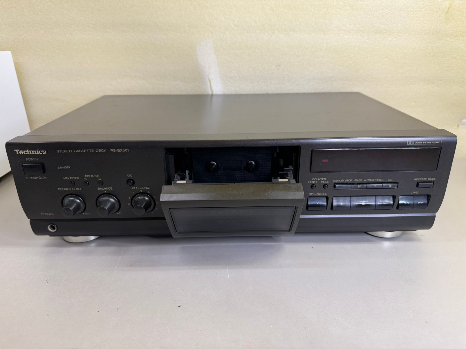 Cassette deck technics DEFECT bieden, Audio, Tv en Foto, Ophalen