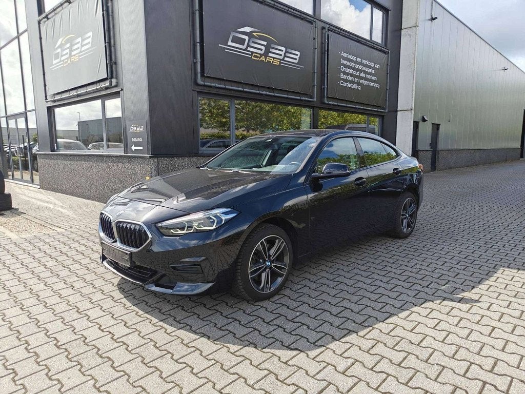 BMW 218 Gran Coupé 218iA SPORT/LED/ZV/Cruise/PDC/Apple/AMB, Gebruikt, Zwart, USB, Zwart