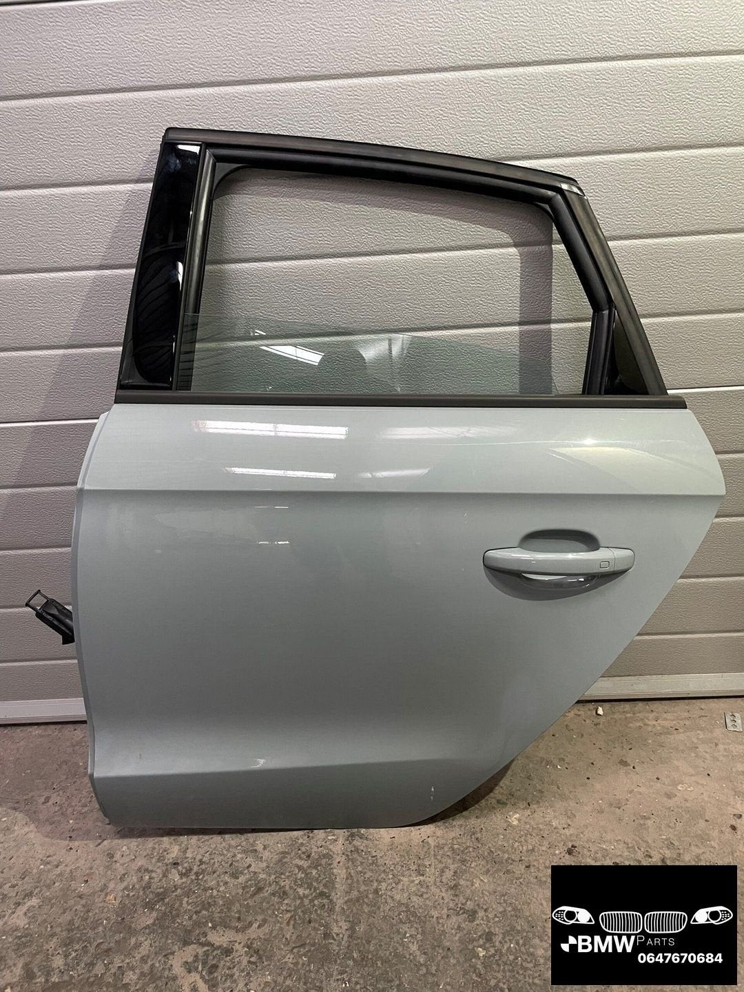 Deur LA Audi A1 8X Sportback Pfeilgrau LZ7W, Gebruikt, -, Deur, -