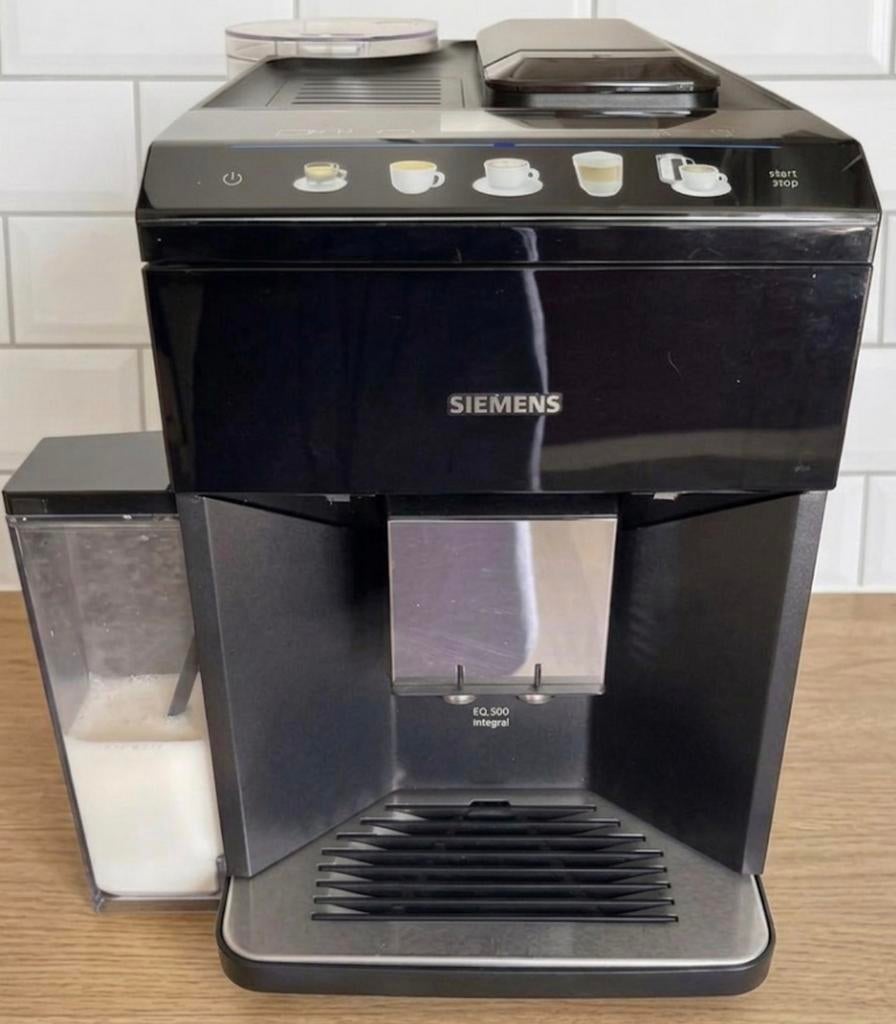 Siemens - Eq.500 automatische espressomachine, Elektronische apparatuur, Koffiezetapparaten, Ophalen, Zo goed als nieuw