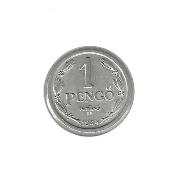 Hongarije, 1 Pengo 1944., Postzegels en Munten, Ophalen of Verzenden, Hongarije, Losse munt