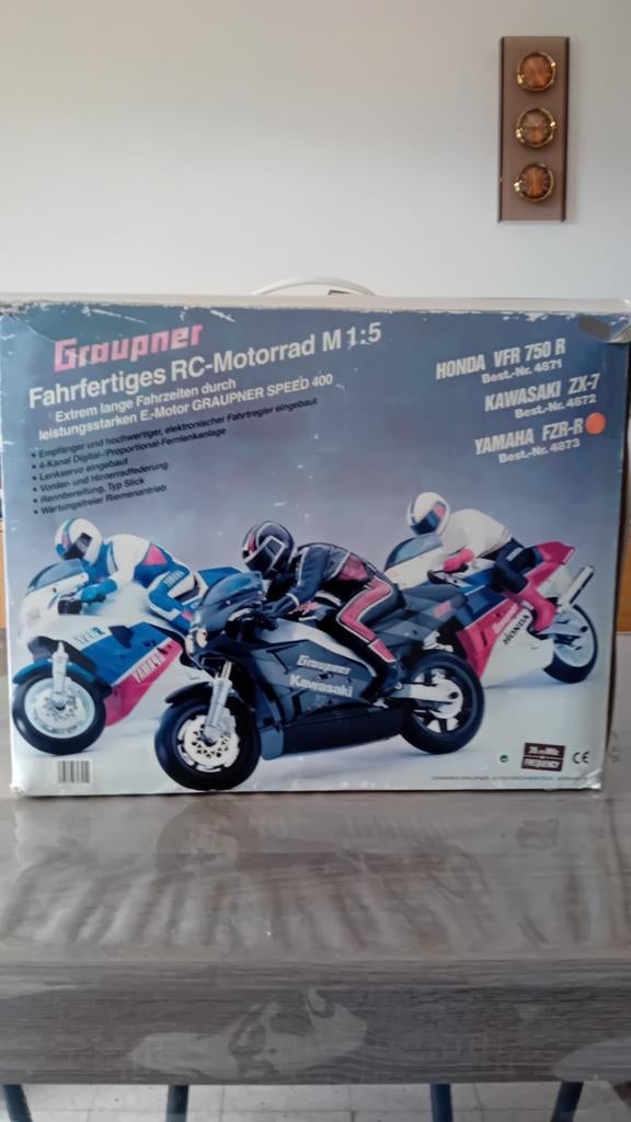 Graupner Yamaha FZR-R moto RC, Enlèvement ou Envoi