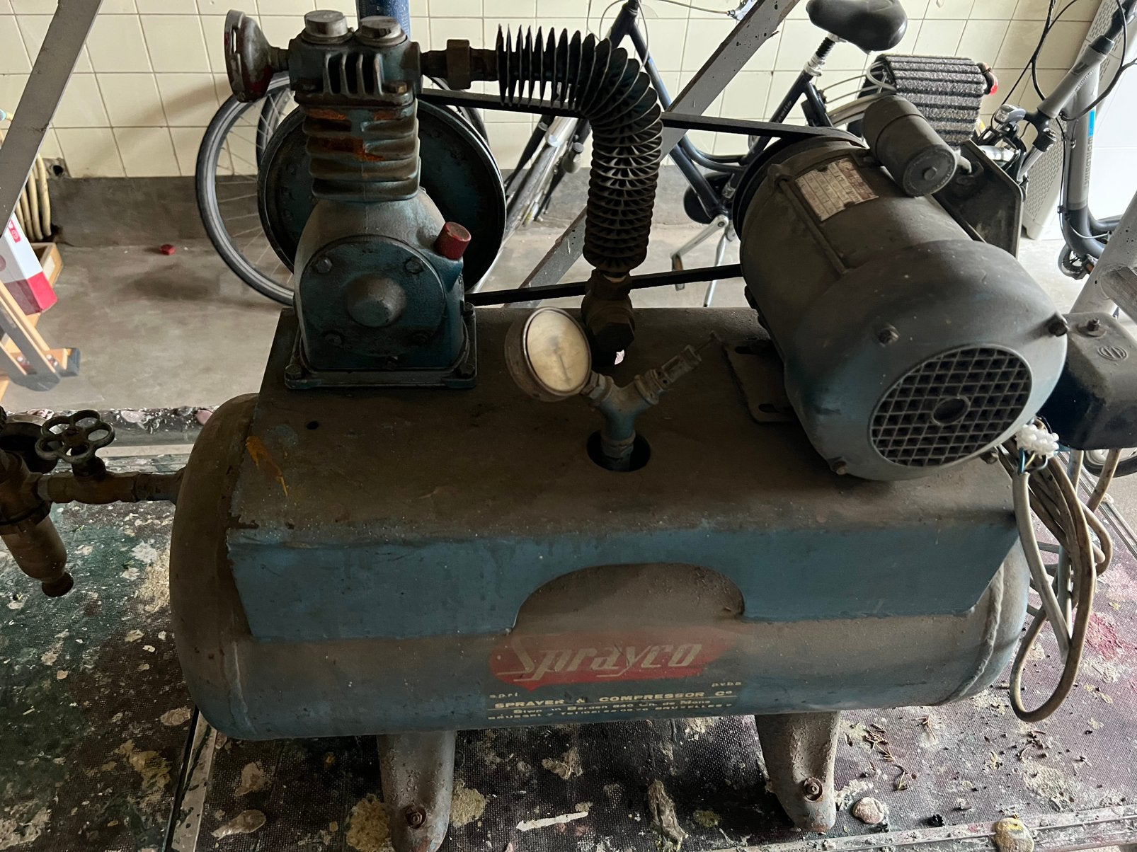 Sprayco compressor zie beschrijving aub, Ophalen