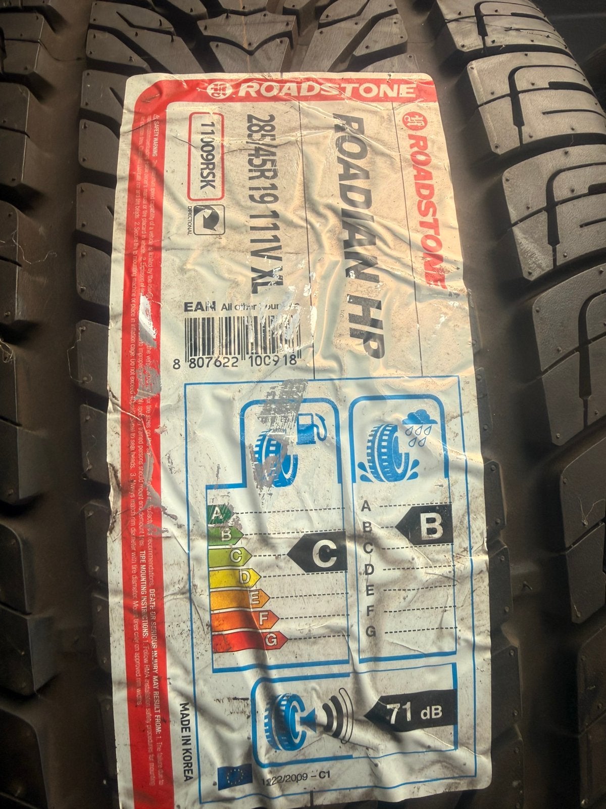 2 banden nieuw 285/45R19 111V, Auto-onderdelen, 285 mm, Nieuw, Band(en), Terreinwagen