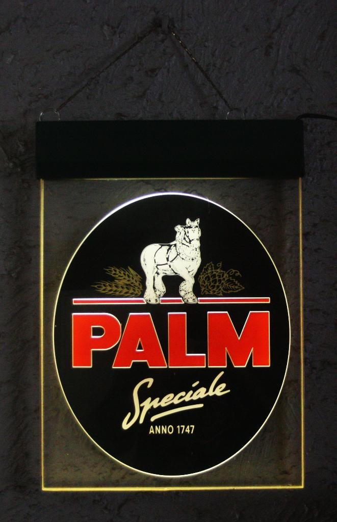 Palm Lichtreclame / Om Op Te Hangen, Ophalen of Verzenden, Zo goed als nieuw, Reclamebord, Plaat of Schild, Palm