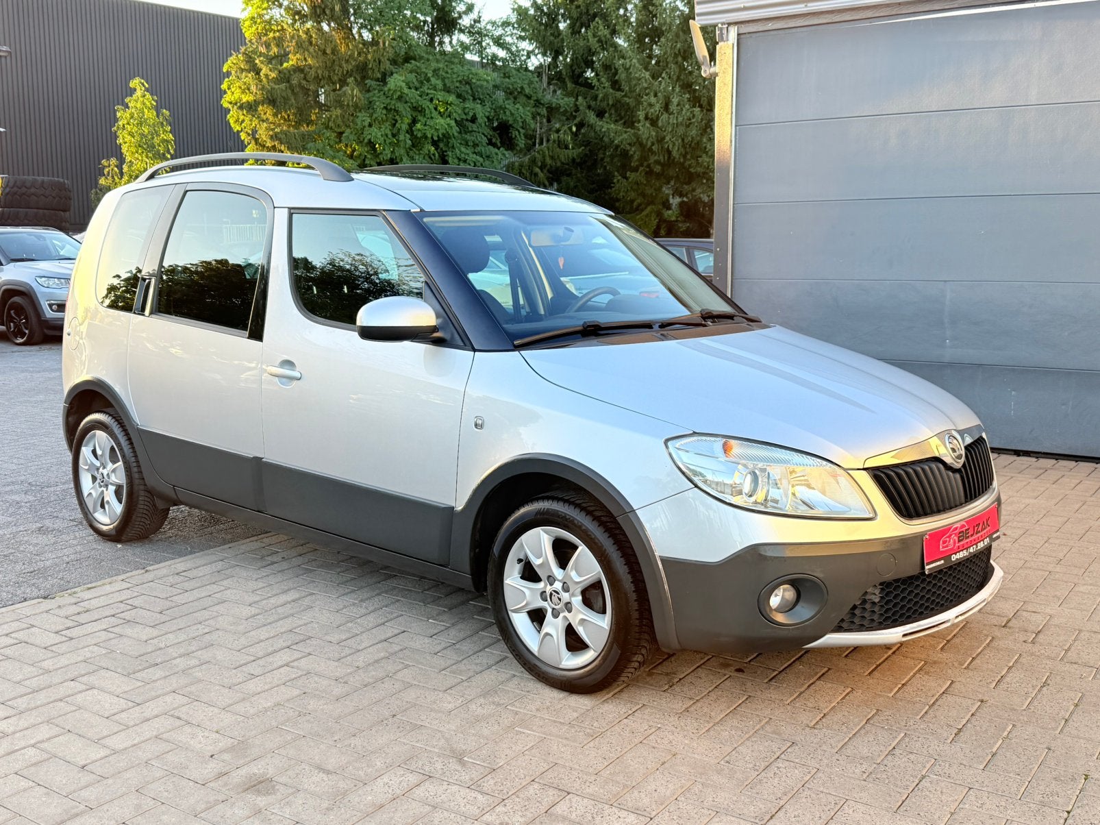 Skoda Roomster 1.2i 1j garantie 1ste eigenaar 104.000km, Auto's, Voorwielaandrijving, Euro 5, Roomster, Zwart