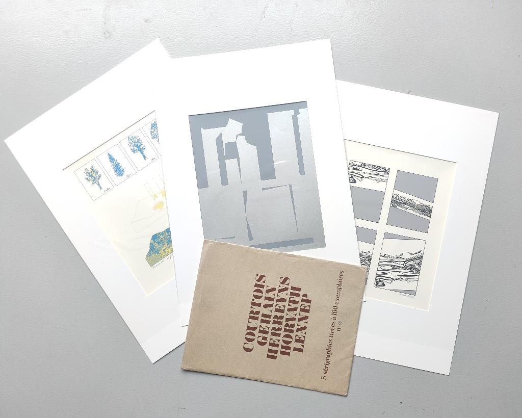 CERCLE D'ART PROSPECTIF /Sérigraphies signées (18 euros/PC)., Antiquités & Art, Art | Lithographies & Sérigraphies, Enlèvement